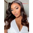 YOOWIGS Magic HD Lace  Brown Glueless 13x6 Lace Front Human Hair Wigs RY044