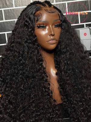 YOOWIGS Curly Human Hair 8x6 Glueless Wig  YL09