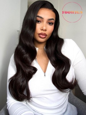 YOOWIGS  Natural Color HD Lace Loose Body Wave 360 Lace Frontal Wig  RY075