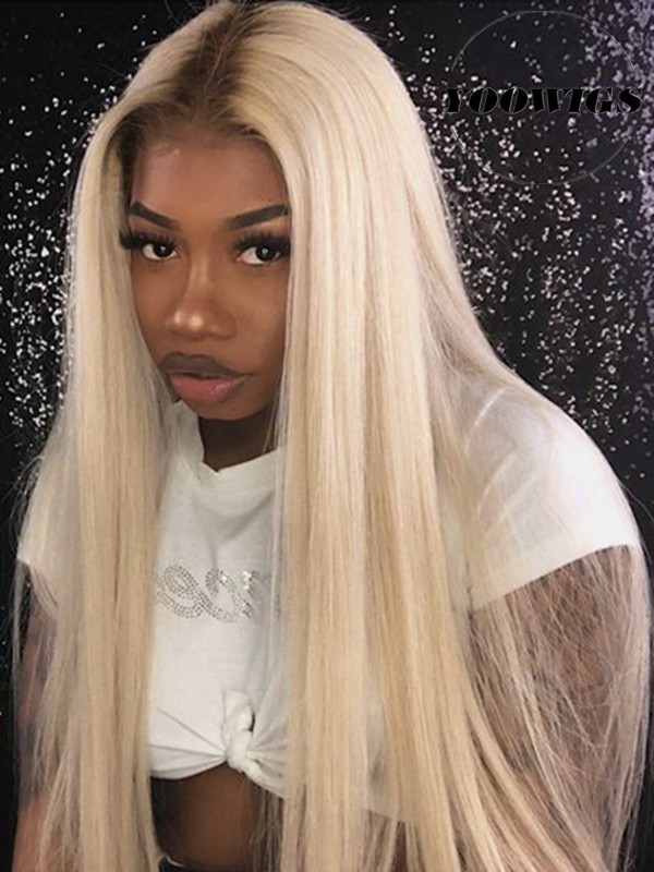 Yoowigs Royal Film Hd Lace 13x4 Lace Front Wigs Ombre Blonde Silky